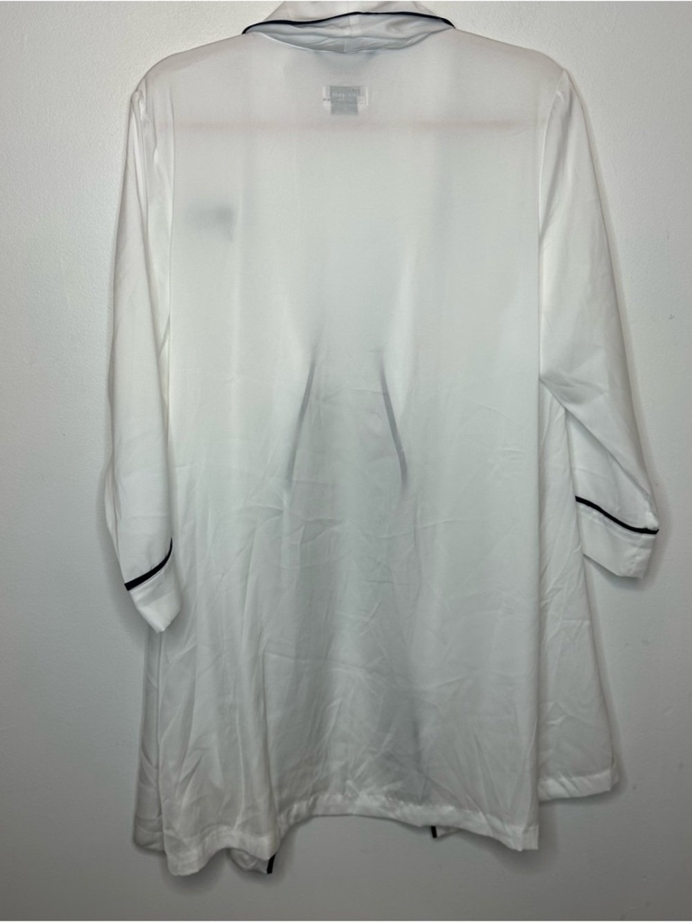 Kate Spade Mrs Robe White Short Women’s Bridal Wedding M Medium MISSING BELT - Picture 4 of 12